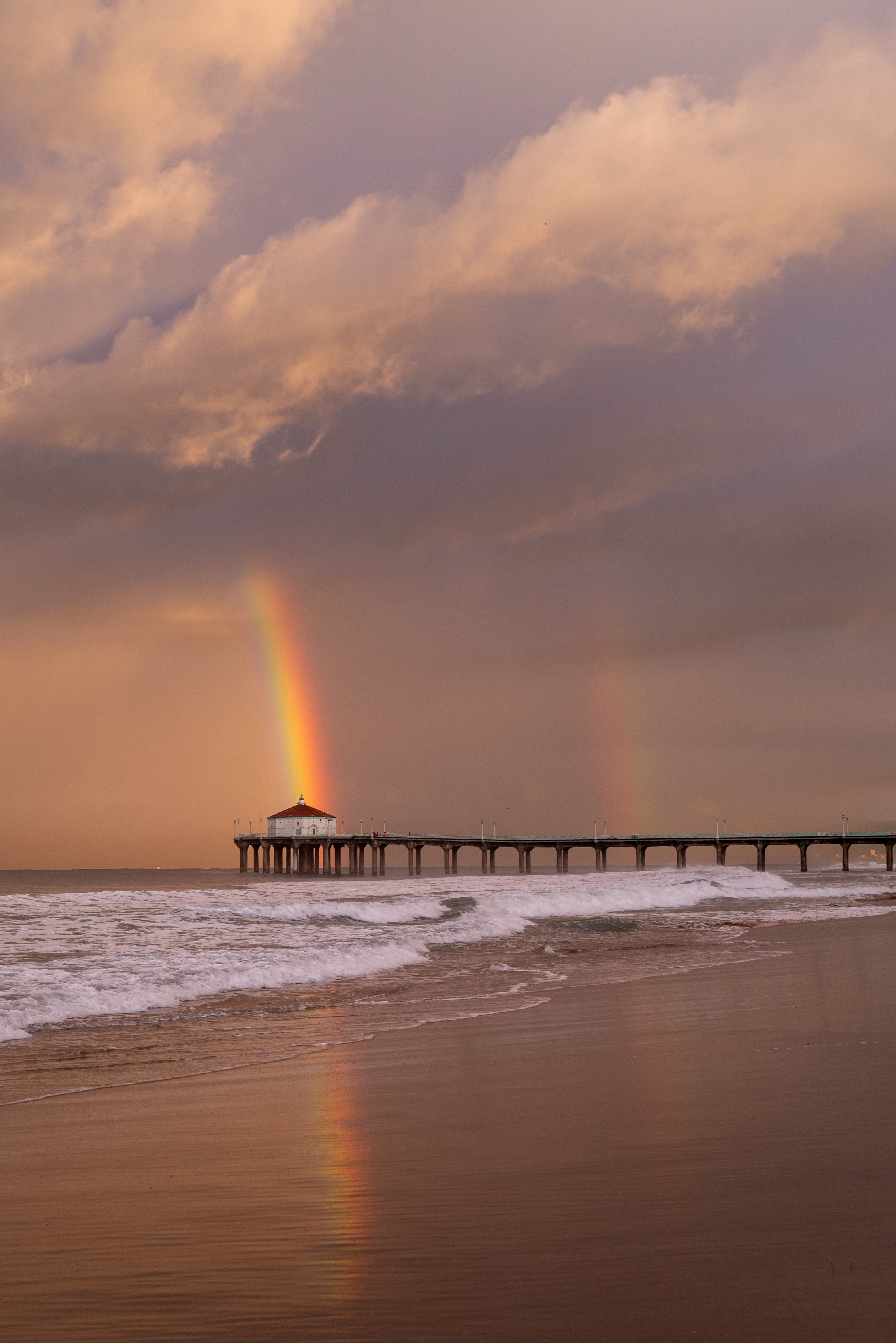Rainbow over MB Pier